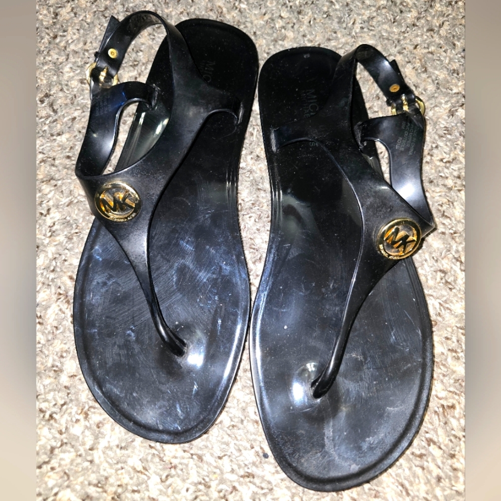 Michael Kors Jelly Sandals - Black